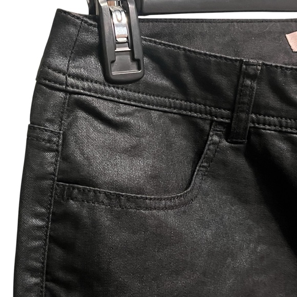 Chicos Black Shimmer Pants - Picture 3 of 7